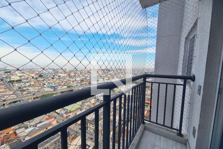 Varanda da Sala de apartamento à venda com 2 quartos, 39m² em Vila Tolstoi, São Paulo