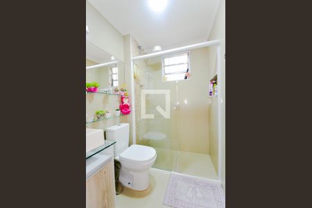 Banheiro de apartamento à venda com 1 quarto, 48m² em Cocaia, Guarulhos