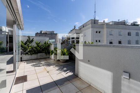 Varanda da Sala de apartamento à venda com 2 quartos, 124m² em Alto de Pinheiros, São Paulo