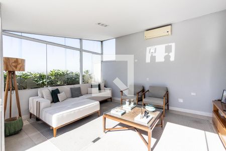 Sala de apartamento à venda com 2 quartos, 124m² em Alto de Pinheiros, São Paulo