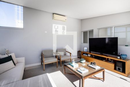 Sala de apartamento à venda com 2 quartos, 124m² em Alto de Pinheiros, São Paulo