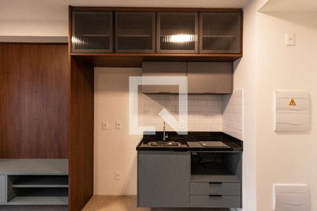 Cozinha de kitnet/studio para alugar com 1 quarto, 33m² em Pompeia, São Paulo