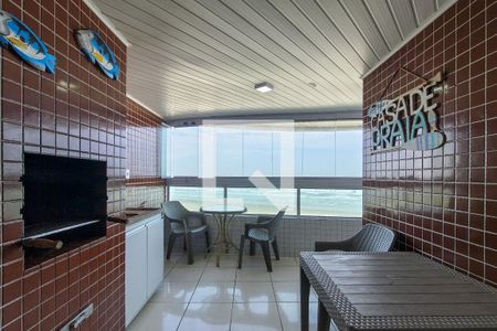sacada de apartamento para alugar com 2 quartos, 74m² em Guilhermina, Praia Grande