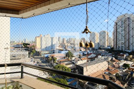 Varanda da Sala de apartamento para alugar com 3 quartos, 80m² em Chácara Santo Antônio (zona Leste), São Paulo