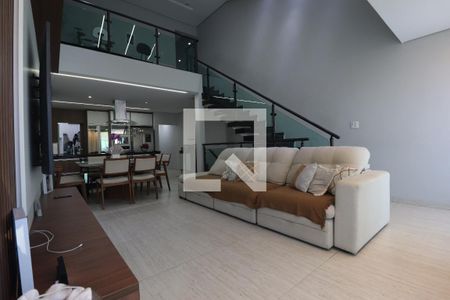 Sala de casa de condomínio para alugar com 3 quartos, 250m² em Parque Sao Vicente, Santo André