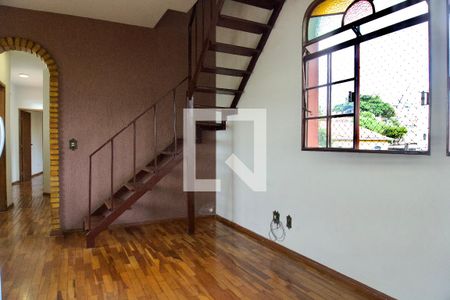Sala de apartamento à venda com 3 quartos, 155m² em Caiçaras, Belo Horizonte