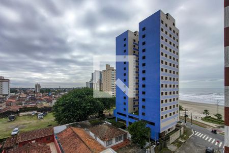 Vista da Sacada  de apartamento para alugar com 1 quarto, 47m² em Vila Tupi, Praia Grande