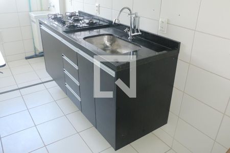 Cozinha - Armários de apartamento para alugar com 3 quartos, 57m² em Jardim Jasmim, Nova Iguaçu
