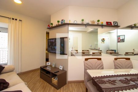 Sala de apartamento à venda com 2 quartos, 52m² em Vila Sonia do Taboao, Taboão da Serra