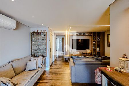Sala de apartamento à venda com 3 quartos, 106m² em Chácara Califórnia, São Paulo