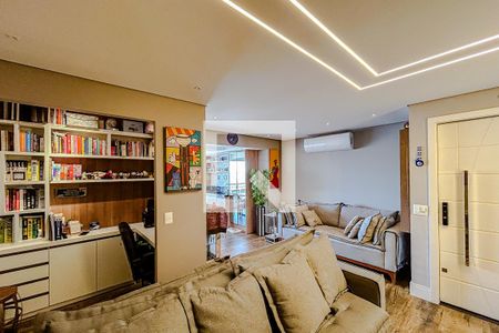 Sala de apartamento à venda com 3 quartos, 106m² em Chácara Califórnia, São Paulo