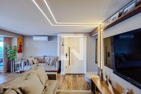 Sala de apartamento à venda com 3 quartos, 106m² em Chácara Califórnia, São Paulo