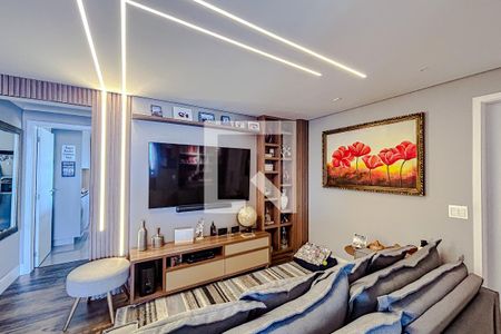 Sala de apartamento à venda com 3 quartos, 106m² em Chácara Califórnia, São Paulo