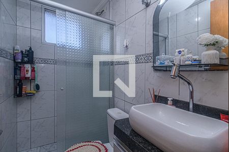 banheiro social_1 de apartamento à venda com 2 quartos, 51m² em Jardim Celeste, São Paulo