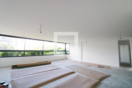 Sala / Cozinha de apartamento à venda com 3 quartos, 201m² em Brooklin Novo, São Paulo