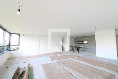 Sala / Cozinha de apartamento à venda com 3 quartos, 201m² em Brooklin Novo, São Paulo