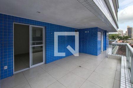 Sacada de apartamento para alugar com 2 quartos, 94m² em Canto do Forte, Praia Grande