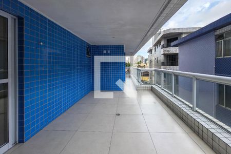 Sacada de apartamento para alugar com 2 quartos, 94m² em Canto do Forte, Praia Grande