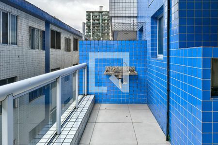 Sacada de apartamento para alugar com 2 quartos, 94m² em Canto do Forte, Praia Grande