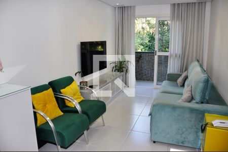 Apto. Mobiliado - Detalhe - Sala e Sala de Jantar de apartamento para alugar com 2 quartos, 55m² em Jardim Santa Lucrecia, São Paulo