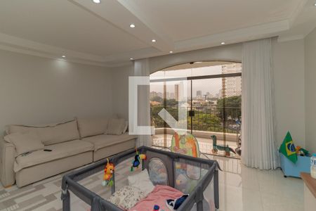 Sala de apartamento à venda com 3 quartos, 136m² em Jardim Avelino, São Paulo