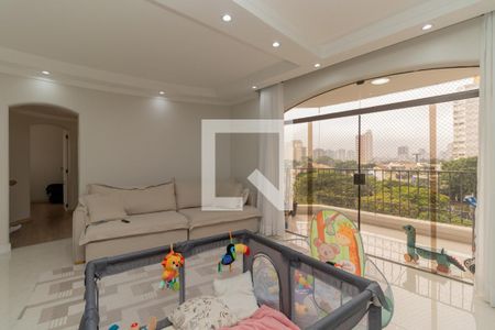 Sala de apartamento à venda com 3 quartos, 136m² em Jardim Avelino, São Paulo