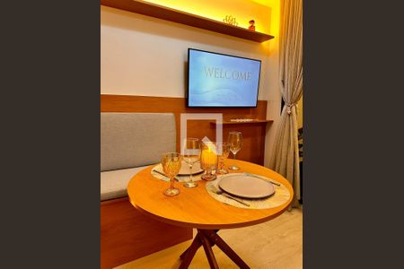 Sala de Jantar de apartamento à venda com 1 quarto, 28m² em Vila da Saúde, São Paulo