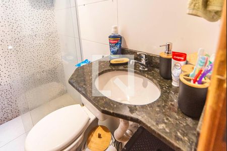Banheiro  de apartamento para alugar com 2 quartos, 88m² em Vila Valparaíso, Santo André