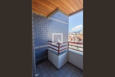 Varanda da Sala de apartamento para alugar com 2 quartos, 70m² em Santa Tereza, Belo Horizonte