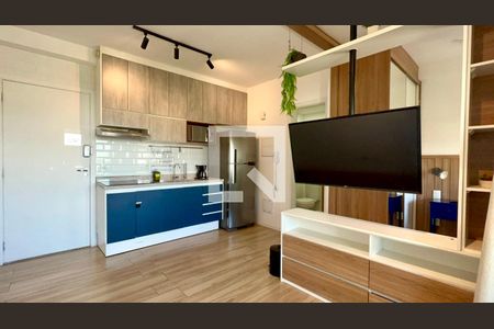 Sala de kitnet/studio à venda com 1 quarto, 30m² em Alto de Pinheiros, São Paulo