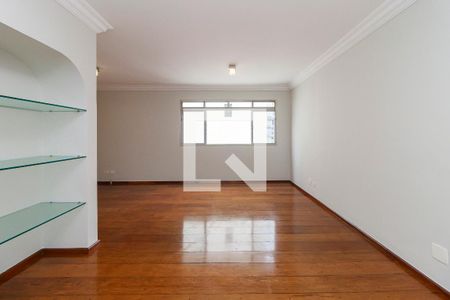Sala de apartamento para alugar com 4 quartos, 140m² em Brooklin, São Paulo