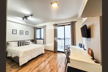 Sala/Quarto de kitnet/studio para alugar com 1 quarto, 25m² em Santa Ifigênia, São Paulo