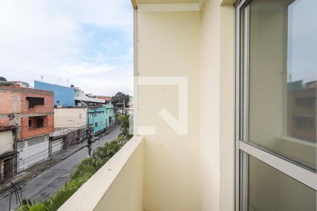 Varanda da Sala de apartamento à venda com 2 quartos, 50m² em Vila Carmosina, São Paulo
