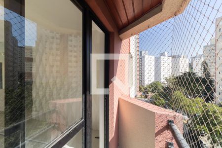 Varanda da Sala de apartamento para alugar com 2 quartos, 50m² em Jardim Celeste, São Paulo
