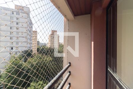 Varanda da Sala de apartamento para alugar com 2 quartos, 50m² em Jardim Celeste, São Paulo