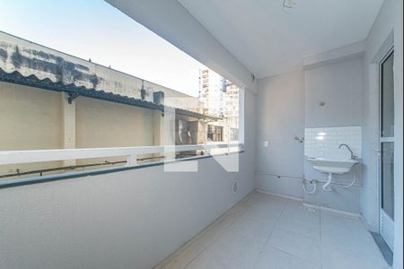 Varanda - Lavanderia Integrada de apartamento à venda com 2 quartos, 47m² em Várzea de Baixo, São Paulo