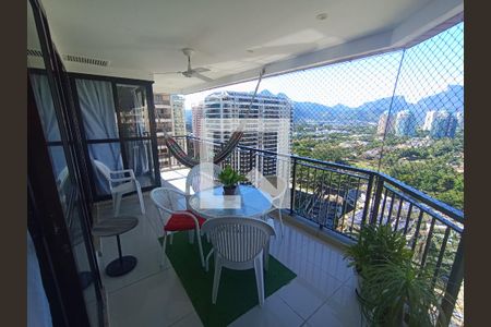 Varanda de apartamento à venda com 1 quarto, 70m² em Barra da Tijuca, Rio de Janeiro