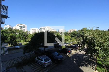 Sala - Vista de apartamento à venda com 2 quartos, 55m² em Barra Olímpica, Rio de Janeiro