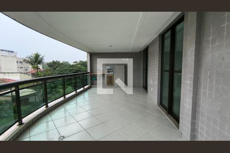 Varanda de apartamento para alugar com 3 quartos, 109m² em Recreio dos Bandeirantes, Rio de Janeiro