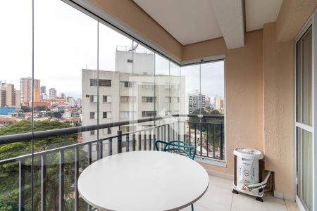 Varanda da Sala de apartamento para alugar com 1 quarto, 40m² em Santana, São Paulo