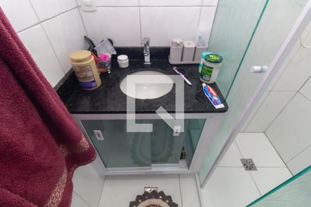 Banheiro da Suíte 1 de casa à venda com 2 quartos, 70m² em Parada Xv de Novembro, São Paulo
