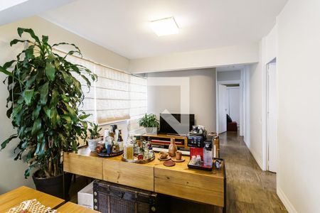Sala de apartamento para alugar com 3 quartos, 121m² em Indianópolis, São Paulo