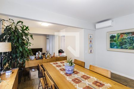 Sala de apartamento para alugar com 3 quartos, 121m² em Indianópolis, São Paulo