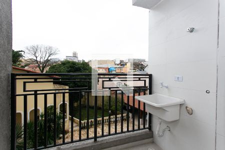 Varanda e Área de Serviço de apartamento para alugar com 1 quarto, 27m² em Penha de França, São Paulo