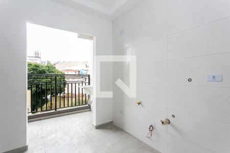 Sala e Cozinha de apartamento para alugar com 1 quarto, 27m² em Penha de França, São Paulo
