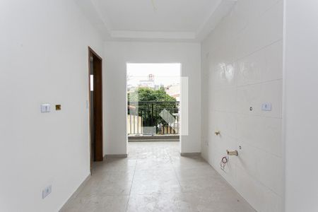 Sala e Cozinha de apartamento para alugar com 1 quarto, 27m² em Penha de França, São Paulo