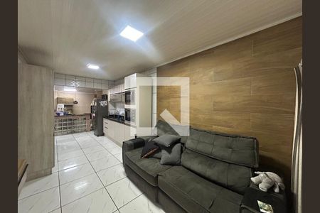 Sala/Cozinha de casa de condomínio à venda com 2 quartos, 50m² em Estância Velha, Canoas