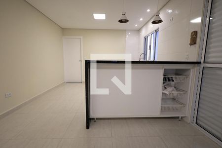 Cozinha de casa para alugar com 2 quartos, 130m² em Parque Bandeirante, Santo André
