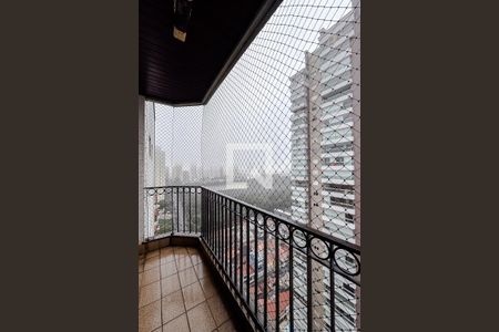 Varanda da Sala de apartamento à venda com 3 quartos, 241m² em Vila Santo Estevão, São Paulo