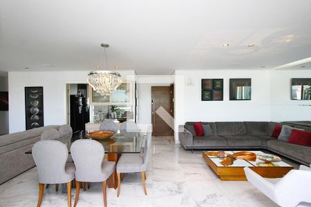 Sala de apartamento para alugar com 4 quartos, 183m² em Belvedere, Belo Horizonte